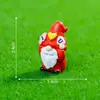Anão em Resina em Forma de Coração para Dia dos Namorados para Micro Paisagismo, Mini Ornamento de Carro DIY para Jardinagem e Decoração