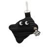 Novo Popular Personalidade Monstro Zíper Criativo Troca Chave Cabeça Batom Fone de Ouvido Pendurado Mini Fofo Pequeno Pingente