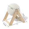 Rascador Vertical de Sisal para Gatos, Juguete para Gatos para Entretenimiento Propio y Alivio del Aburrimiento, Bola de Rascar Integrada, Suministros para Mascotas Duraderos y que No Sueltan Pelo para Afilar las Uñas