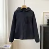 ¡Gran Pedido de Fábrica! Suéter de Punto con Capucha Otoño/Invierno Hilo de Grosor Grueso Más Forro Polar Grueso Chaqueta Abrigo Cálida a Prueba de Viento para Exteriores Mujer