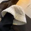 Estilo japonês simples cor combinando chapéu de pescador das mulheres outono e inverno estilo coreano versátil chapéu de lã preta rosto olhando pequeno chapéu de malha moda