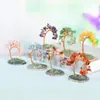 Fábrica por atacado todos os tipos de árvore de cristal natural ametista ágata home office decoração original cor de pedra forma tigela