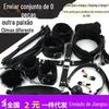 Brinquedos sexuais de pelúcia 10 conjunto de 10 peças de algemas, algemas de pé, plugues bucais, chicotes de couro, brinquedos alternativos, pelúcia de couro