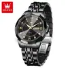 Reloj Marca Oulishi Wholesale Doble Calendario Comercio Exterior Reloj de Cuarzo Reloj Electrónico Casual de Negocios Reloj para Hombre Reloj para Hombre