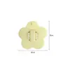 Rolha de Silicone em Formato de Flor para Lavatório, Filtro de Cabelo Anti-Entupimento, Fixador de Ralo Universal Flip-Up para Banheiro