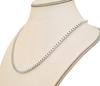 Suministro Cadena de Caja para Hombre Acero Inoxidable Acero Titanio Collar Veneciano para Hombre Cadena de Caja 3mm Gruesa Cadena a Juego