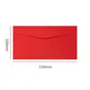 Papel Perolado Envelope Vermelho Convite de Casamento Fabricante Evento Empresarial Carta Convite Estampagem de Logo Dourado Envelope Avançado