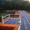 Muelle Flotante Pontón de Plástico Plataforma de Agua Puente Flotante Parque Acuático Tabla de Estacionamiento para Jet Ski Muelle Amarre Plataforma de Pesca