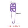 Suministro Transfronterizo Broche de Pintura Colorido Pin Multifuncional Hebilla Decorativa para Cintura DIY Accesorios Fijos para Ropa en el Cuello