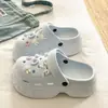 Buenas Noticias para Personas Bajitas: Zuecos de Eva de Moda para Aumentar la Altura para el Verano, Versátiles y un Imprescindible para Estudiantes, Pantuflas de Punta Cerrada