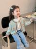 Suéter Infantil Primavera e Outono 2026 Novo Estiloso Cardigan de Tricô Outono para Bebê Jaqueta Suéter Outono Infantil