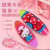 Pinza para el pelo de gato de dibujos animados con lazo, ovalada, pinza lateral, pinza para flequillo de frente de niña linda, accesorio para el pelo