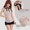 Ropa Interior Sexy Femenina Sexy Tentación Ropa de Sirvienta Puro Deseo Ropa de Sirvienta Espalda Descubierta Gotas de Sangre Libre de Quitarse Uniforme Traje Venta al por Mayor