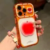 Funda de teléfono instantánea de gelatina de frutas adecuada para Apple 17 y iPhone 16 Pro Max, funda arcoíris en colores de caramelo