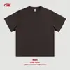 Camiseta Básica Pesada para Hombre de Algodón 100% 305g, Marca de Moda Camiseta Holgada Estilo Americano, Color Sólido Manga Corta para Adolescentes.