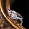 Anel Quadrado de Diamante Cintilante Moda Feminina Luxo Leve Design de Nicho Estilo ins Elegante Exquisito Anel Ajustável Atacado