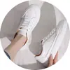 Zapatos de lona estilo coreano para mujer, zapatos blancos pequeños, nuevo estilo para primavera y otoño, zapatos de lona casuales deportivos para mujer