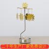 Suministro directo de fábrica vela giratoria de ensueño aromaterapia Candelabro europeo hueco campana adornos colgantes decoraciones de Navidad producción