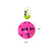 Brinquedo de Bola Oca de Osso Cortado Cruzado para Cachorro Nunbell Tpr Brinquedo para Pet Resistente a Mastigação Brinquedo para Dentição Suprimentos Interativos para Pets
