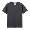 XB-AG210 g pesado 40 fio duplo gola redonda manga curta masculina e feminina camisa cultural publicitária uniforme bordado logo estampado