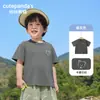 Camiseta Manga Curta 100% Algodão Kaka Panda para Meninos Roupas de Verão para Crianças Camiseta Casual Meia-Manga de Verão para Meninas Roupas de Bebê