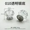 Tirador de Cajón Tirador de Mueble Tirador Pastoral de Calabaza Tirador de Mesita de Noche Cabeza de Cristal Tirador de Manualidades
