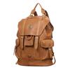 Mochila Retro Europea y Americana Nueva para Hombre de Cuero Genuino Cuero Curtido Vegetal Gran Capacidad Mochila de Viaje Bolso de Piel de Vaca Paracaídas