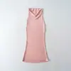 Vestido tubinho strapless da marca Z, vestido longo de cetim emagrecedor transfronteiriço, moda feminina atacado verão 2026, estilo europeu e americano ZA