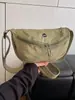 Bolso Cruzado Casual y Ligero para Mujer 2025 Nuevo Diseño de Color Puro Bolso de Hombro Versátil Casual Bolso con Correa Ancha para el Hombro