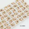 Diamante para Uñas con Forma de Caracola y Base Puntiaguda Dongzhou, Diamante para Uñas Flash con Forma Especial, Diamante Pegajoso para Uñas, Venta al por Mayor