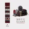 Meias Terry Ultra-Grossas de Lã Estilo Retro Meias Femininas Estilo Étnico Polainas Meias Felpudas Joelheiras Aquecimento de Inverno