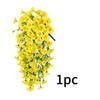 Amazon Transfronterizo Flores Artificiales Eucalipto Gloria de la Mañana Flores de Seda Hogar Boda Patio Exterior Colgante de Pared Colgante de Pared de Ratán