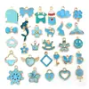 Juego de 400 Accesorios Pequeños Mixtos, Colgantes de Aleación Esmaltada para Pulseras, Collares, Pendientes, Accesorios para Llaveros y Materiales para Colgantes