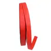 Cinta Roja Brillante, Cinta de Poliéster Acanalado Encriptado, Cinta de Seda, Cinta para Bodas, Cinta Decorativa Festiva, Cinta de Moño, Cinta de Serpentina