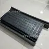 Placa de Borracha P50 Espessa, Resistente ao Desgaste, Altamente Elástica, Resistente a Impactos para Cruzamentos Ferroviários, Suporta Tamanhos Personalizados