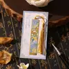 Marcadores de Libro Huecos Estilo Antiguo, Marcadores de Libro Metálicos Estilo Chino Clásico, Souvenirs Culturales y Creativos de Alta Gama y Exquisitos de la Ciudad Prohibida, Se Pueden Personalizar