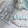 Pegatinas de Uñas Navideñas Estereoscópicas en Relieve Transfronterizas Populares Invierno Copo de Nieve Blanco Muñeco de Nieve Árbol de Navidad Decoraciones para Uñas
