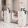 Armário de ferramentas para barbearia suprimentos para salão de beleza carrinho pequeno salão de cabeleireiro prateleira de armazenamento multifuncional ferramentas para salão de cabeleireiro
