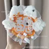 Colección de Celebridades con Temática Naranja Etiquetas de Identificación de Apoyo DIY Reflectantes Tela No Tejida Colgantes Exquisitos Terminados Mercancía de Concierto