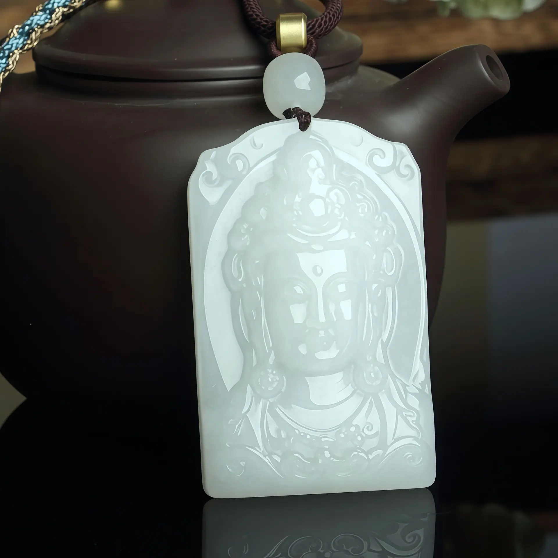 金丝玉吊坠 (4)