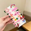 Pinzas para el Cabello Rosas 50 Piezas Lindo Set de Pinzas para el Cabello Dulce Estilo Niña Pinza para Flequillo Corazón Pinza para el Cabello Estilo Japonés Dibujo Animado Clip para el Peinado