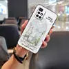 Adecuado para funda de teléfono móvil Xiaomi Nueva Textura Pintura al Óleo Flor Tendencia Silicona Color Puro Lindo Elegante Pareja Cáscara Suave Femenino