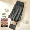 Leggings com forro de fleece espesso para o inverno, à prova de frio, justas, calças térmicas para usar por baixo, alta elasticidade, dupla face, fabricadas na Alemanha