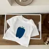 Conjunto de Verano para Niños y Niñas, Delgado Transpirable con Estampado de Manga Corta, Ropa Elegante con Protección Solar, Pantalones Cortos Versátiles de Moda Tendencia