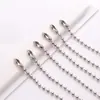 Cadena de Perlas de 2.4 mm en Stock del Fabricante, Cadena de Perlas Plateadas, Cadena para Etiquetas, Cadena Colgante, Cadena de Perlas, Cadena de Perlas Ondulada, Cadena de Perlas de Colores