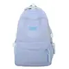 Mochila Minimalista Estilo Japonés para Niña, Bolso Escolar de Color Sólido para Estudiante, Mochila Casual Versátil de Moda Coreana, Estilo Campus