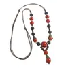 Accesorios de Cerámica con Estilo Étnico Vintage para Mujer, Accesorios de Ropa de Viaje con Nuevo Estilo Chino, Cadena Versátil de Suéter de Nicho