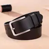 Cinturones para Adolescentes, Cinturones de Negocios para Hombre con Hebilla de Pasador, Cinturones de Moda para Jeans, Cinturones Retro Versátiles