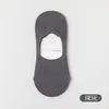 Meias Invisíveis Masculinas de Verão Finas de Algodão Puro Antiderrapantes com Fixação no Calcanhar Meias Curtas para Primavera e Outono