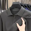 Suéteres para hombre al por mayor transfronterizos, nuevos de otoño e invierno, engrosados, con cuello, casual de negocios, cálidas camisetas de punto básicas para hombres de mediana edad